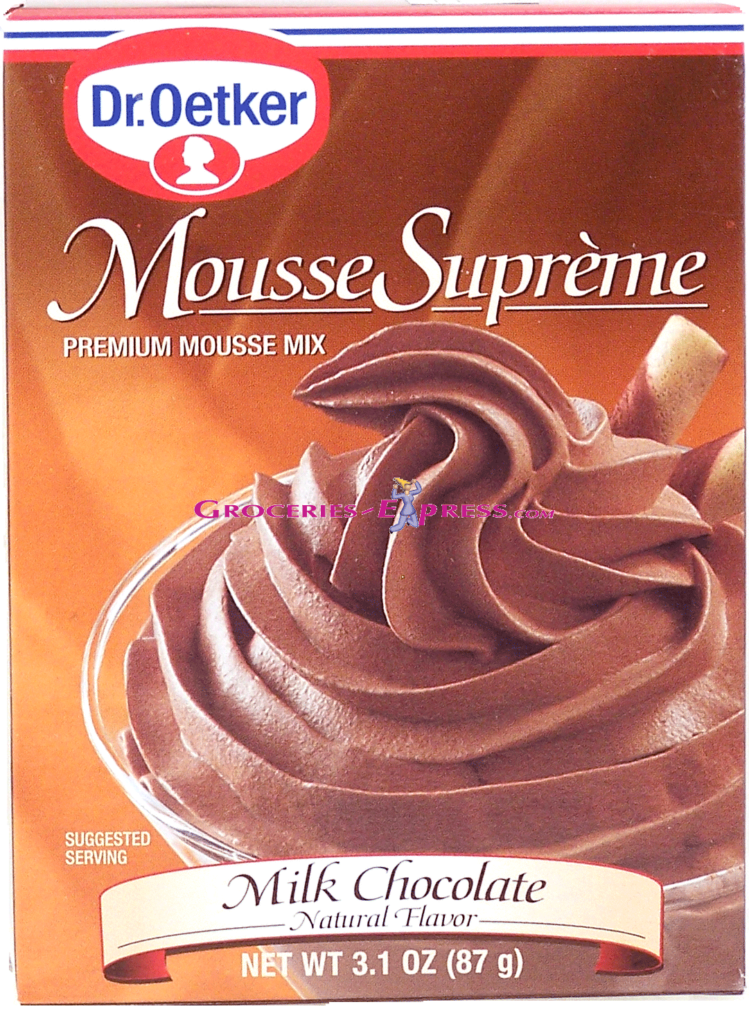 Dr. Oetker Mousse Supreme milk chocolate flavor premium mousse mix Full-Size Picture